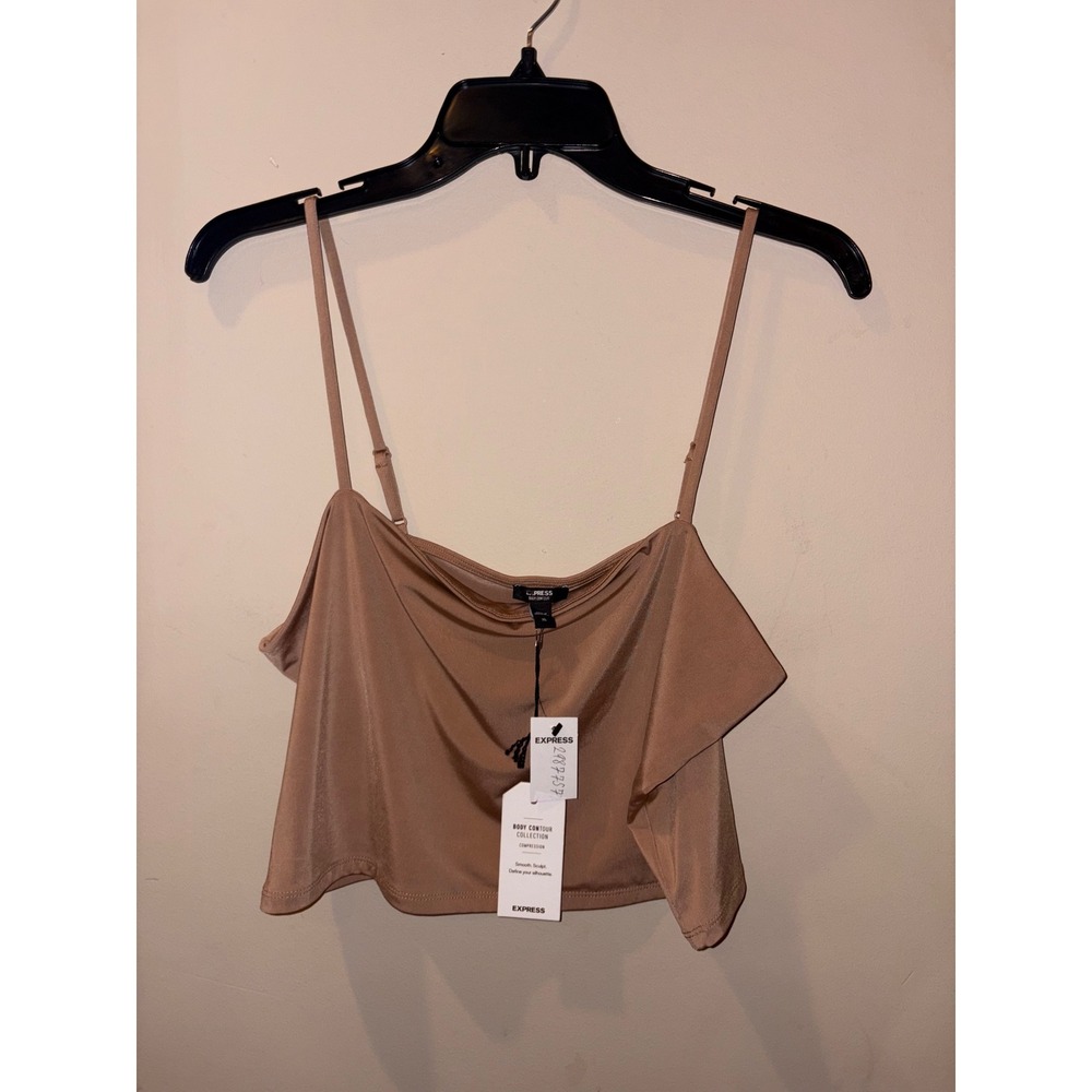 Express Body Contour Cami Top Womens XL Sleeveless Adjustable‎ Strap NWT